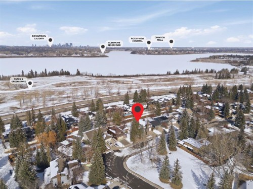 352 Oakside Circle Sw, Calgary, AB - Outdoor With Body Of Water With View