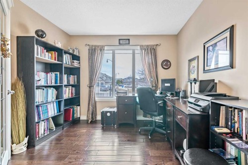 43 Sheep River Heights, Okotoks, AB - Indoor Photo Showing Office