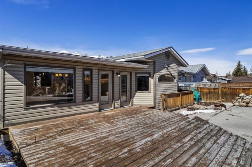 323 Hoodoo Crescent, Canmore, AB - Outdoor With Deck Patio Veranda