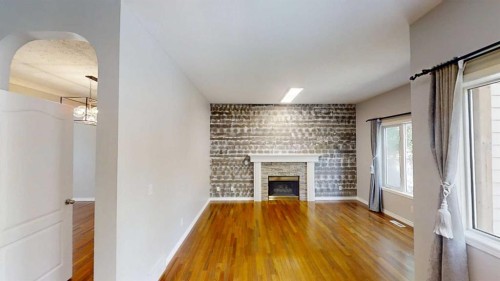 36 Chaparral Drive Se, Calgary, AB - Indoor With Fireplace