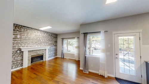 36 Chaparral Drive Se, Calgary, AB - Indoor With Fireplace