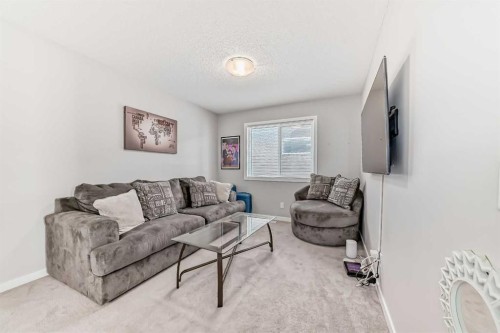 57 Cornerstone Manor Ne, Calgary, AB - Indoor Photo Showing Living Room