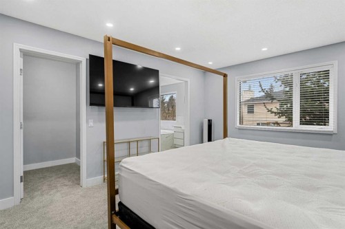 48 Douglas Park Boulevard Se, Calgary, AB - Indoor Photo Showing Bedroom