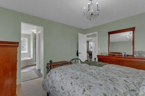 4 Cranfield Circle Se, Calgary, AB - Indoor Photo Showing Bedroom