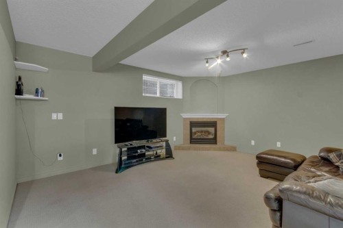 4 Cranfield Circle Se, Calgary, AB - Indoor With Fireplace