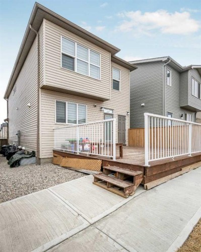 183 Cornerbrook Gate Ne, Calgary, AB - Outdoor With Deck Patio Veranda With Exterior
