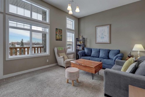 147 Panatella Hill, Calgary, AB - Indoor Photo Showing Living Room