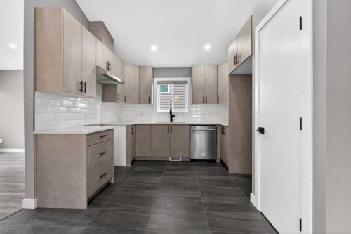 125 Saddlefield Crescent Ne, Calgary, AB - Indoor Photo Showing Kitchen