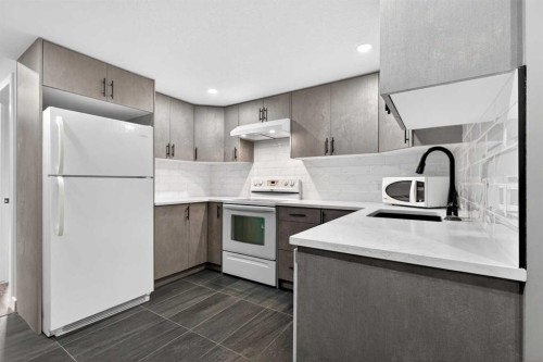 125 Saddlefield Crescent Ne, Calgary, AB - Indoor Photo Showing Kitchen