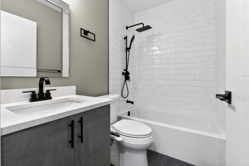 125 Saddlefield Crescent Ne, Calgary, AB - Indoor Photo Showing Bathroom