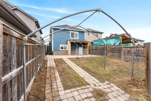 125 Saddlefield Crescent Ne, Calgary, AB - Outdoor With Deck Patio Veranda