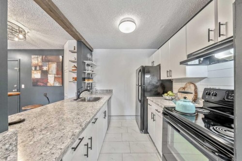 106-10 Dover Point Se, Calgary, AB - Indoor Photo Showing Kitchen