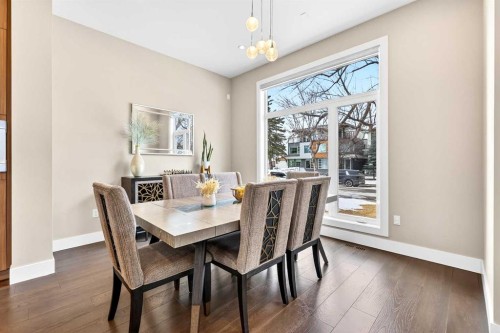 3736 44 Street Sw, Calgary, AB - Indoor Photo Showing Dining Room