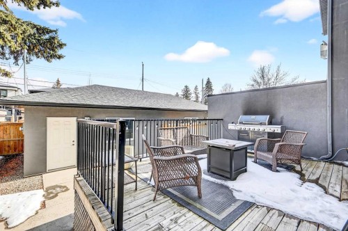 3736 44 Street Sw, Calgary, AB - Outdoor With Deck Patio Veranda