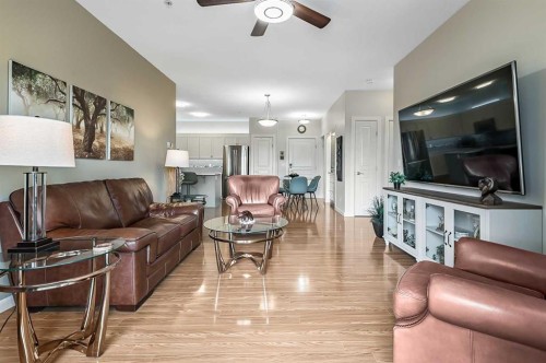 244-52 Cranfield Link Se, Calgary, AB - Indoor Photo Showing Living Room