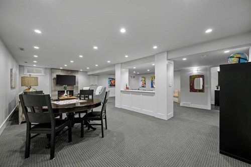 116 Bay View Drive Sw, Calgary, AB - Indoor Photo Showing Dining Room
