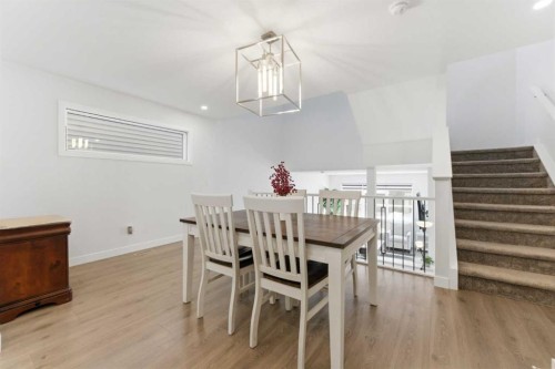 99 Aquila Way Nw, Calgary, AB - Indoor Photo Showing Dining Room