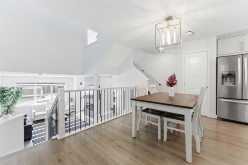 99 Aquila Way Nw, Calgary, AB - Indoor Photo Showing Dining Room