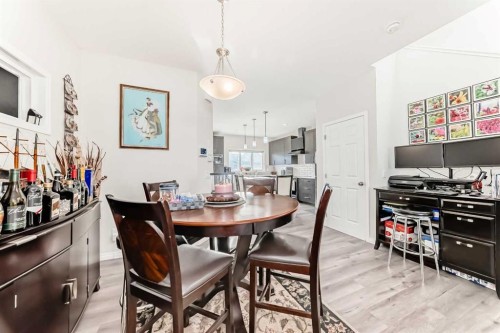 217 Masters Road Se, Calgary, AB - Indoor Photo Showing Dining Room