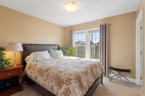 536 Quarry Park Boulevard Se, Calgary, AB - Indoor Photo Showing Bedroom
