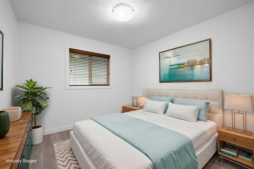 156 Rainbow Falls Heath, Chestermere, AB - Indoor Photo Showing Bedroom