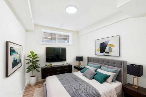 156 Rainbow Falls Heath, Chestermere, AB - Indoor Photo Showing Bedroom