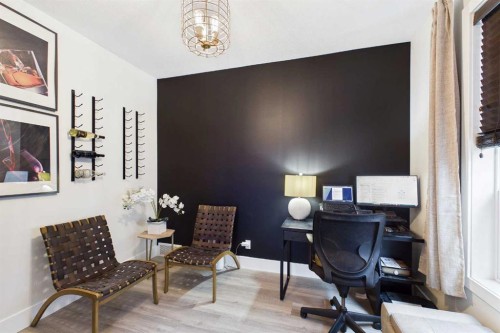 156 Rainbow Falls Heath, Chestermere, AB - Indoor Photo Showing Office