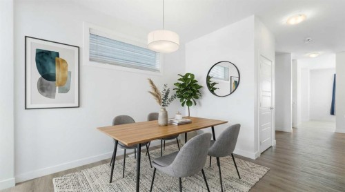 48 Ambleside Crescent Nw, Calgary, AB - Indoor Photo Showing Dining Room