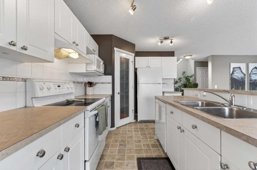 210 West Creek Bay, Chestermere, AB - Indoor Photo Showing Kitchen With Double Sink