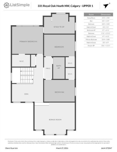 331 Royal Oak Heath Nw, Calgary, AB - Other