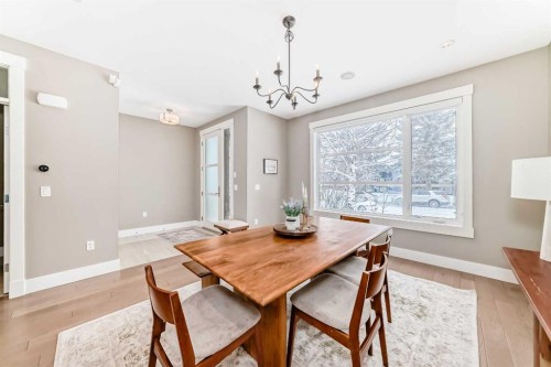 2117 51 Avenue Sw, Calgary, AB - Indoor Photo Showing Dining Room
