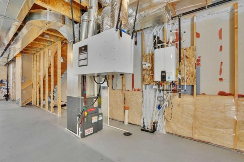 26 Amblehurst Path Nw, Calgary, AB - Indoor Photo Showing Basement