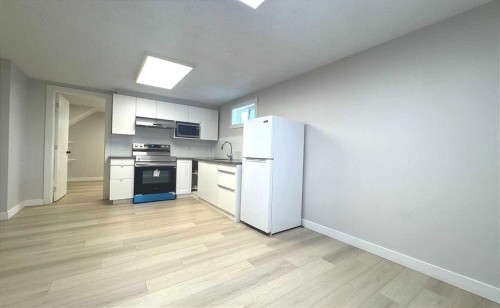 3229 19 Avenue Se, Calgary, AB - Indoor Photo Showing Kitchen