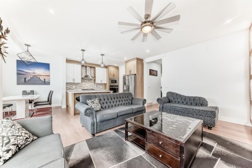 127 Saddlecrest Grove Ne, Calgary, AB - Indoor Photo Showing Living Room