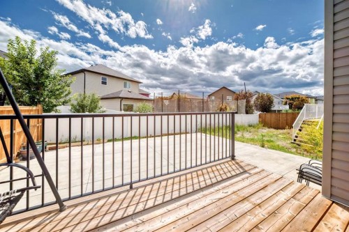 127 Saddlecrest Grove Ne, Calgary, AB - Outdoor With Deck Patio Veranda