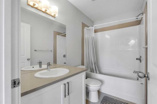 342 Canals Sw, Airdrie, AB - Indoor Photo Showing Bathroom