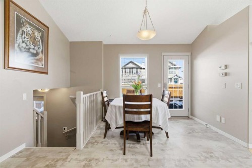 90 Cranberry Square, Calgary, AB - Indoor Photo Showing Dining Room