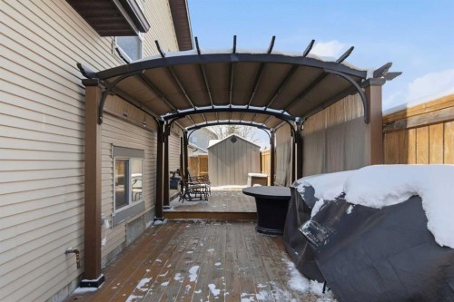 90 Cranberry Square, Calgary, AB - Outdoor With Deck Patio Veranda With Exterior
