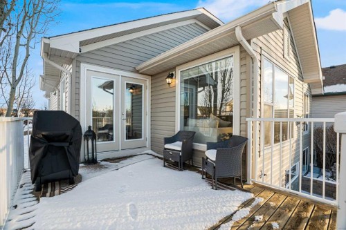 701 Cimarron Close, Okotoks, AB - Outdoor With Deck Patio Veranda With Exterior