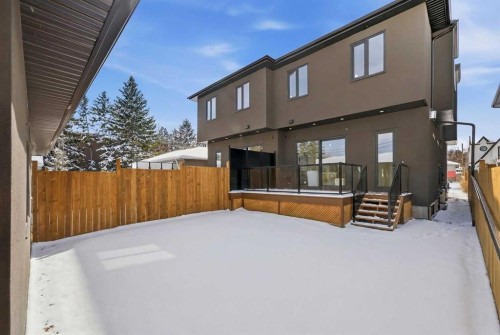 416 36 Street Sw, Calgary, AB - Outdoor With Deck Patio Veranda With Exterior