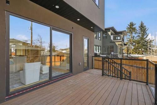 416 36 Street Sw, Calgary, AB - Outdoor With Deck Patio Veranda With Exterior