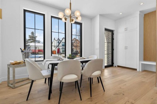 416 36 Street Sw, Calgary, AB - Indoor Photo Showing Dining Room