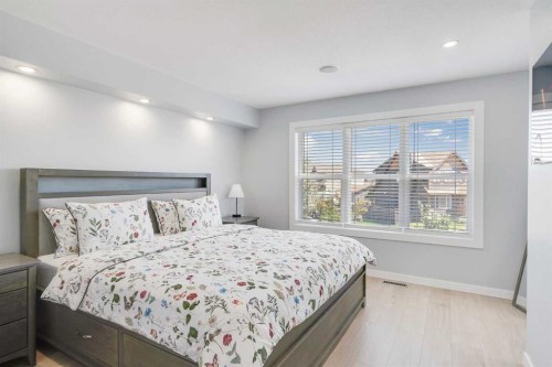 288 Copperstone Gardens Se, Calgary, AB - Indoor Photo Showing Bedroom