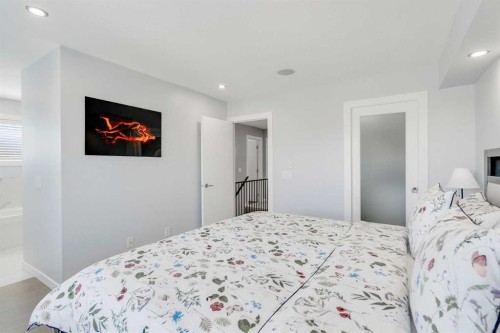 288 Copperstone Gardens Se, Calgary, AB - Indoor Photo Showing Bedroom