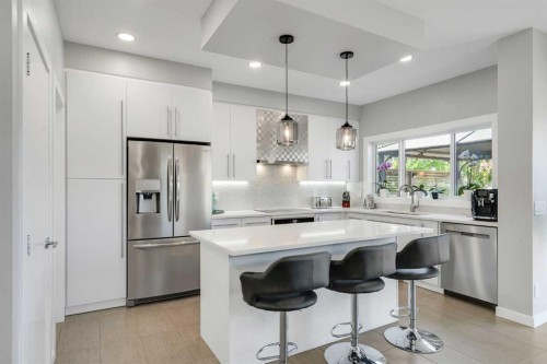 288 Copperstone Gardens Se, Calgary, AB - Indoor Photo Showing Kitchen With Upgraded Kitchen