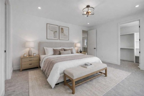 223 Kinniburgh Loop, Chestermere, AB - Indoor Photo Showing Bedroom