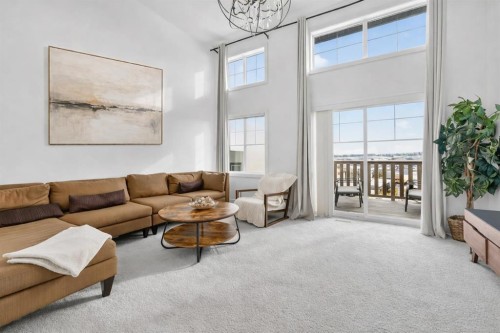 516 Sage Hill Grove Nw, Calgary, AB - Indoor Photo Showing Living Room