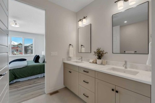 88 Sunrise Heath, Cochrane, AB - Indoor Photo Showing Bathroom