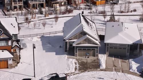 88 Sunrise Heath, Cochrane, AB - Outdoor With Facade