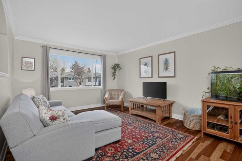 4119 Doverview Drive Se, Calgary, AB - Indoor Photo Showing Living Room